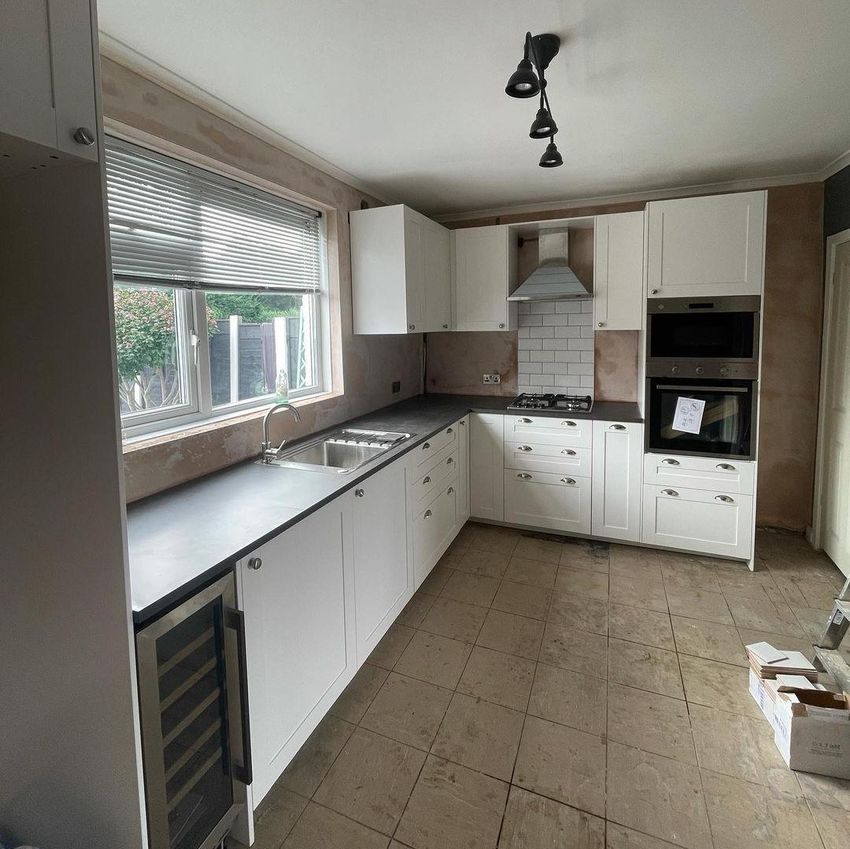 Professionally installed kitchen in Sydney with cabinetry and benchtop